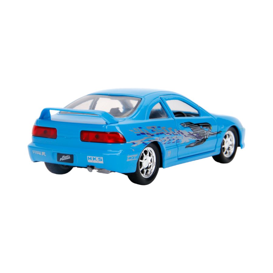 Pop Weasel - Image 3 of Fast and Furious - 1995 Honda Integra Type-R 1:32 Scale Hollywood Ride - Jada Toys - Die Cast - Image - Pop Weasel