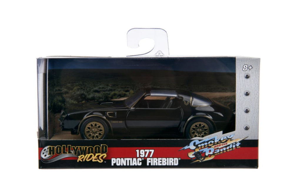 Pop Weasel - Image 2 of Smokey & the Bandit - 1977 Pontiac Firebird 1:32 Hollywood Ride - Jada Toys - Die Cast - Image - Pop Weasel