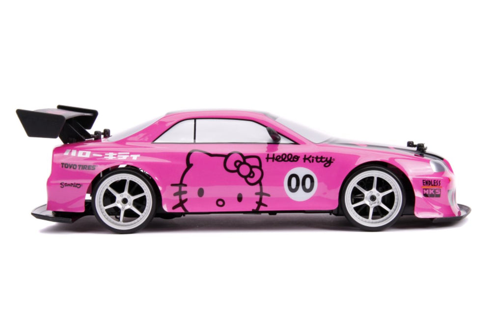 Pop Weasel - Image 4 of Hello Kitty - 2002 Nissan Skyline GT-R (BNR34) 1:10 Scale Remote Control Car - Jada Toys - Die Cast - Image - Pop Weasel