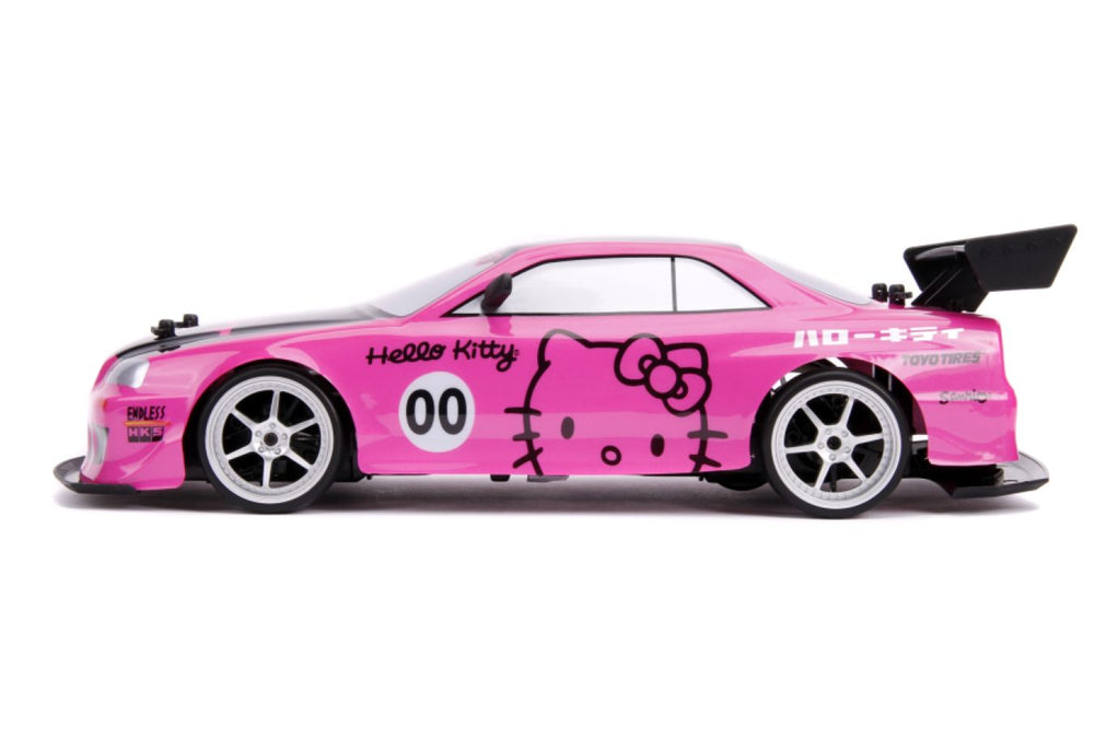 Pop Weasel - Image 7 of Hello Kitty - 2002 Nissan Skyline GT-R (BNR34) 1:10 Scale Remote Control Car - Jada Toys - Die Cast - Image - Pop Weasel