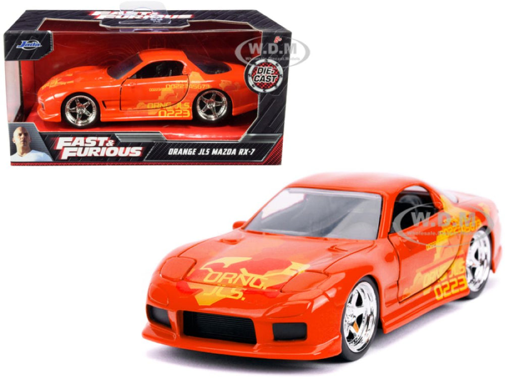 Pop Weasel - Image 2 of Fast and Furious - 1993 Mazda RX-7 1:32 Scale Hollywood Ride - Jada Toys - Die Cast - Image - Pop Weasel