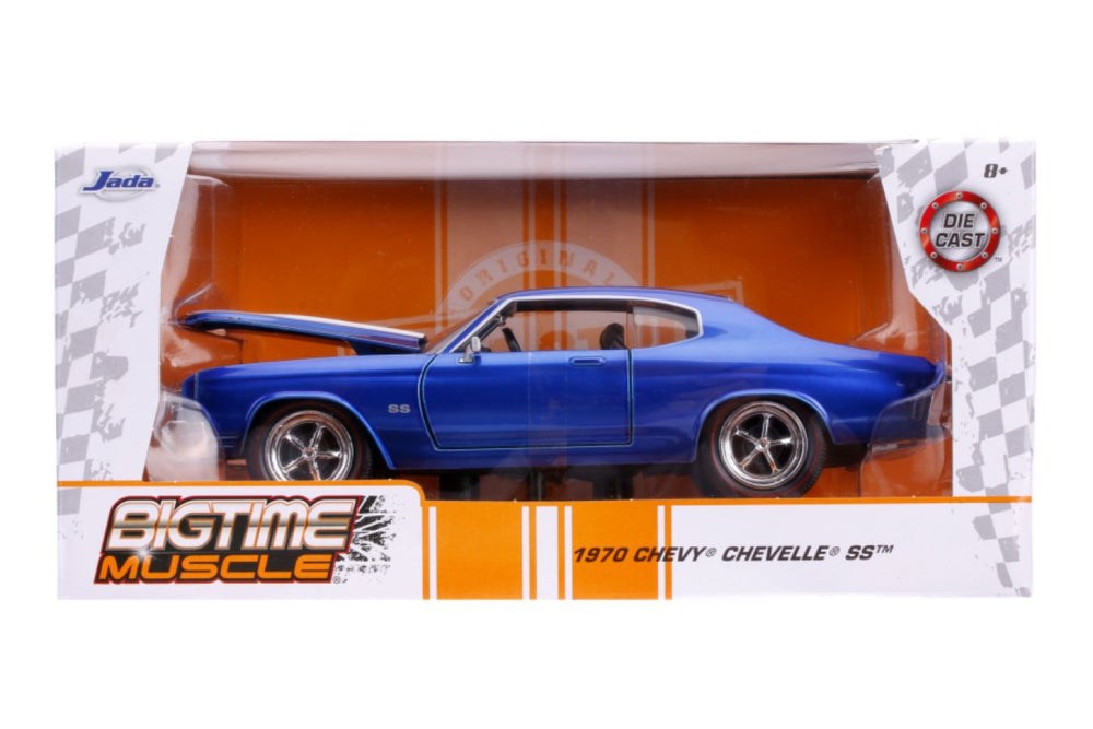 Image Pop Weasel - Image 7 of Big Time Muscle - 1970 Chevy Chevelle 1:24 Scale Diecast Vehicle - Jada Toys - Diecast - Image - Pop Weasel