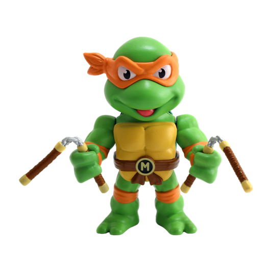 Teenage Mutant Ninja Turtles (TV 1987) - Michelangelo 4" Metals Figure - Jada Toys