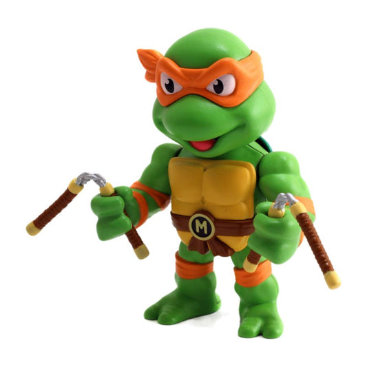 Image Pop Weasel - Image 2 of Teenage Mutant Ninja Turtles (TV 1987) - Michelangelo 4\" Metals Figure - Jada Toys