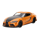 Pop Weasel Image of Fast and Furious 9: The Fast Saga - 2020 Toyota Supra Metallic Orange 1:32 Scale Hollywood Ride - Jada Toys