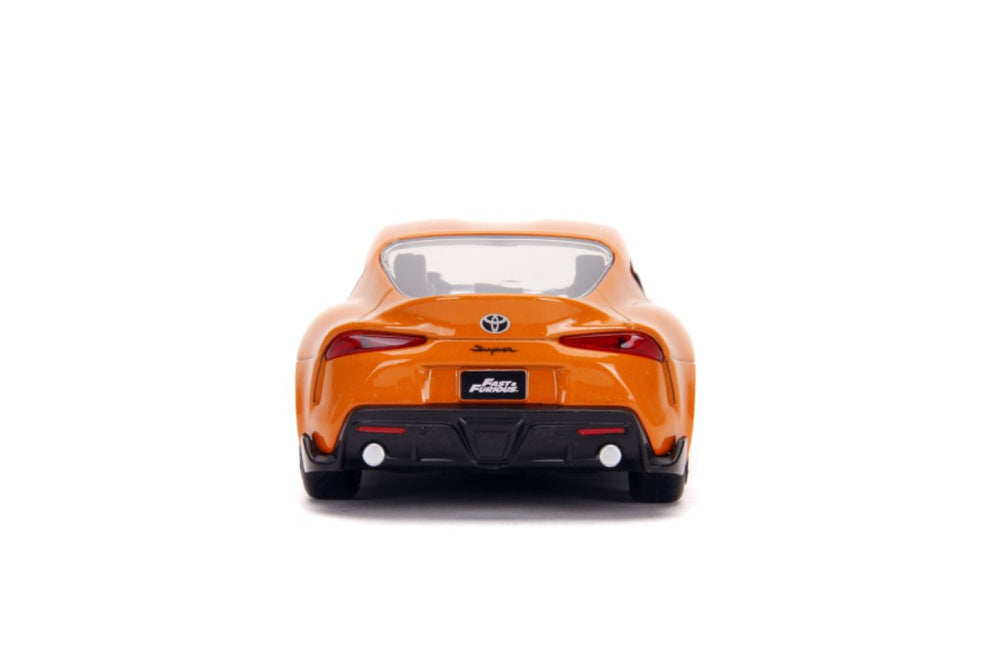 Pop Weasel - Image 4 of Fast and Furious 9: The Fast Saga - 2020 Toyota Supra Metallic Orange 1:32 Scale Hollywood Ride - Jada Toys - Die Cast - Image - Pop Weasel