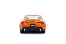 Pop Weasel - Image 4 of Fast and Furious 9: The Fast Saga - 2020 Toyota Supra Metallic Orange 1:32 Scale Hollywood Ride - Jada Toys