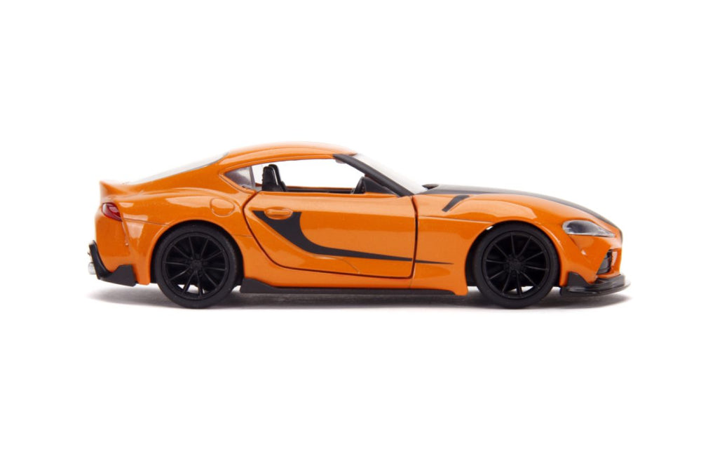 Pop Weasel - Image 6 of Fast and Furious 9: The Fast Saga - 2020 Toyota Supra Metallic Orange 1:32 Scale Hollywood Ride - Jada Toys - Die Cast - Image - Pop Weasel