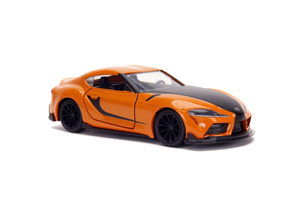 Pop Weasel - Image 7 of Fast and Furious 9: The Fast Saga - 2020 Toyota Supra Metallic Orange 1:32 Scale Hollywood Ride - Jada Toys - Die Cast - Image - Pop Weasel