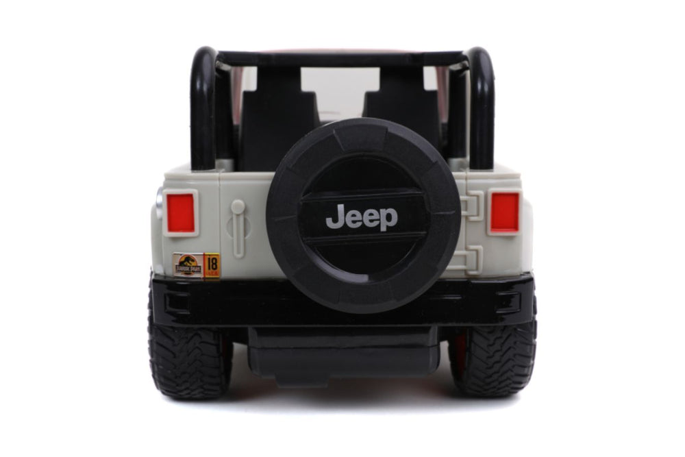 Image Pop Weasel - Image 4 of Jurassic World - 2014 Jeep Wrangler (Jurassic Park) 1:16 Scale Remote Control Car - Jada Toys - Remote Control Car - Image - Pop Weasel