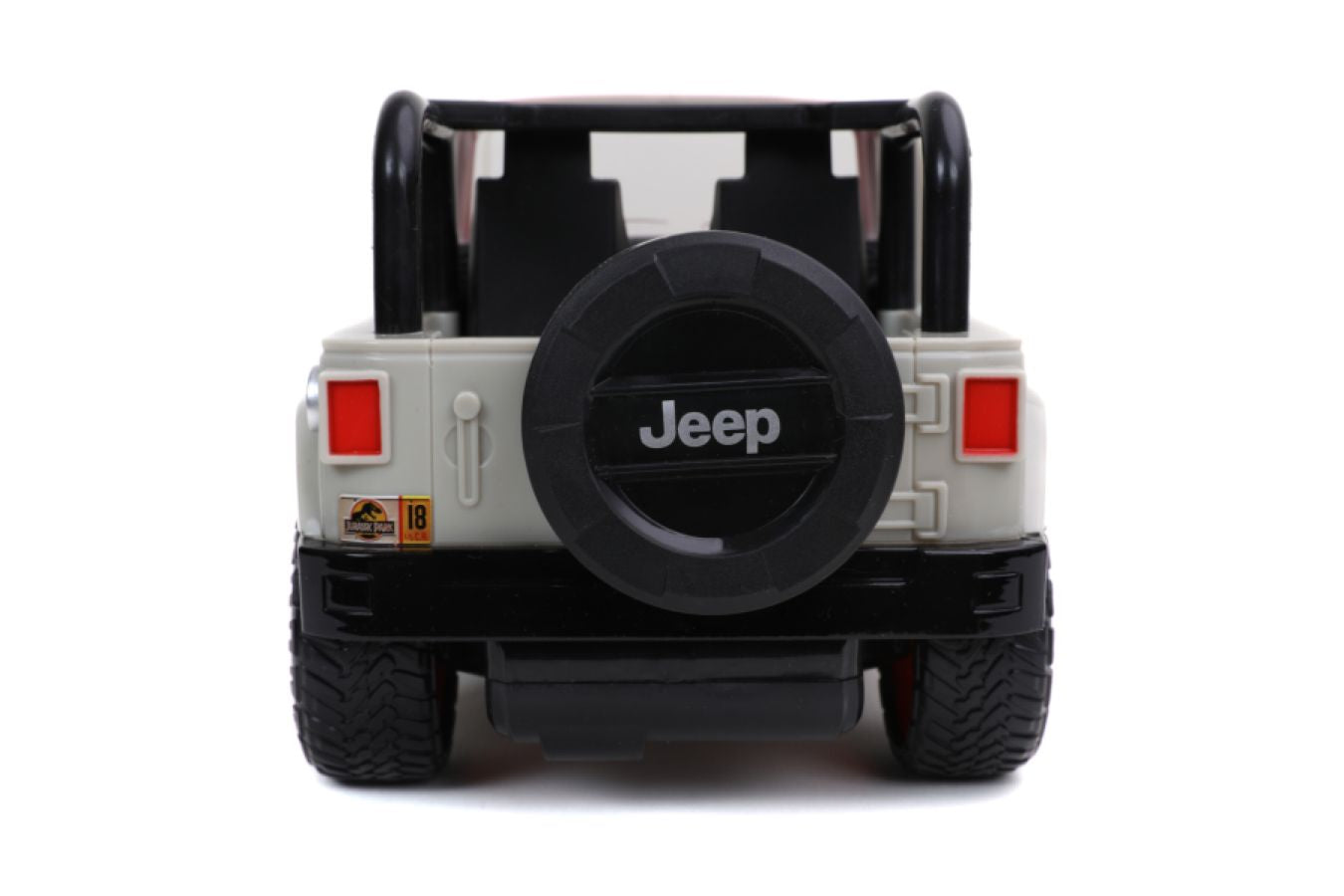 Image Pop Weasel - Image 4 of Jurassic World - 2014 Jeep Wrangler (Jurassic Park) 1:16 Scale Remote Control Car - Jada Toys