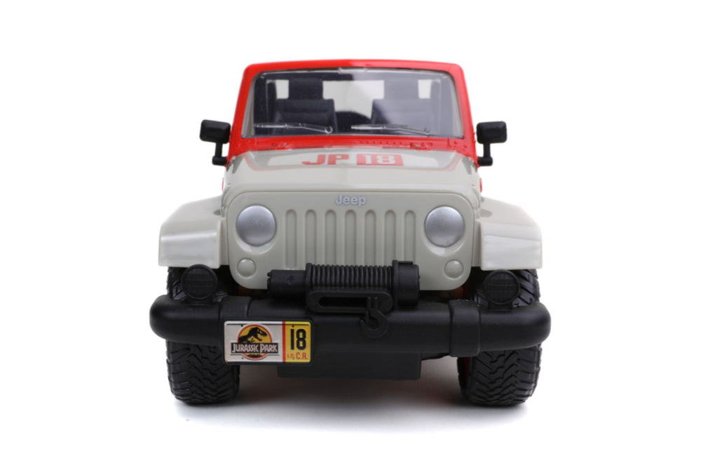 Image Pop Weasel - Image 5 of Jurassic World - 2014 Jeep Wrangler (Jurassic Park) 1:16 Scale Remote Control Car - Jada Toys - Remote Control Car - Image - Pop Weasel