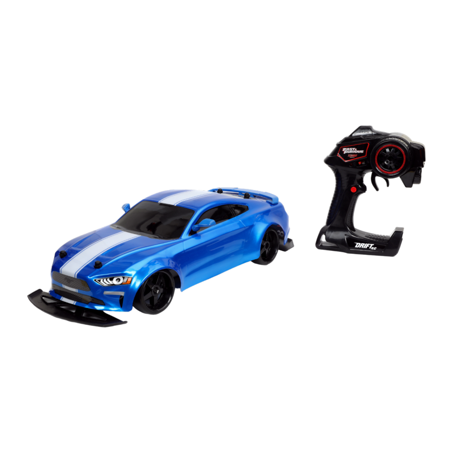 Fast & Furious - 2018 Ford Mustang GT 1:10 Scale Remote Control Car - Jada Toys