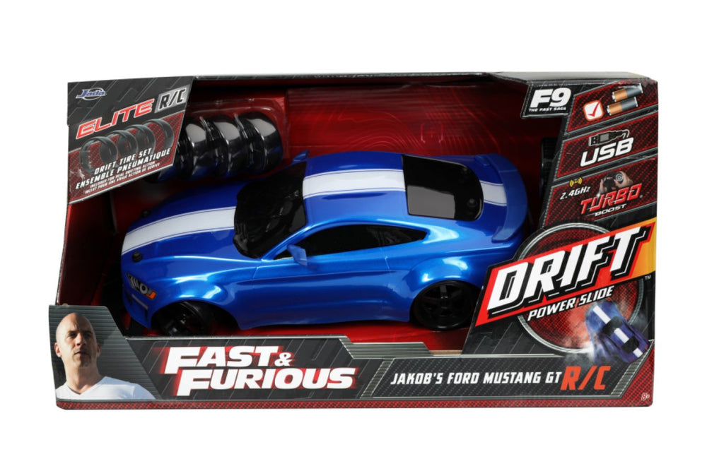 Image Pop Weasel - Image 10 of Fast & Furious - 2018 Ford Mustang GT 1:10 Scale Remote Control Car - Jada Toys - Remote Control Car - Image - Pop Weasel