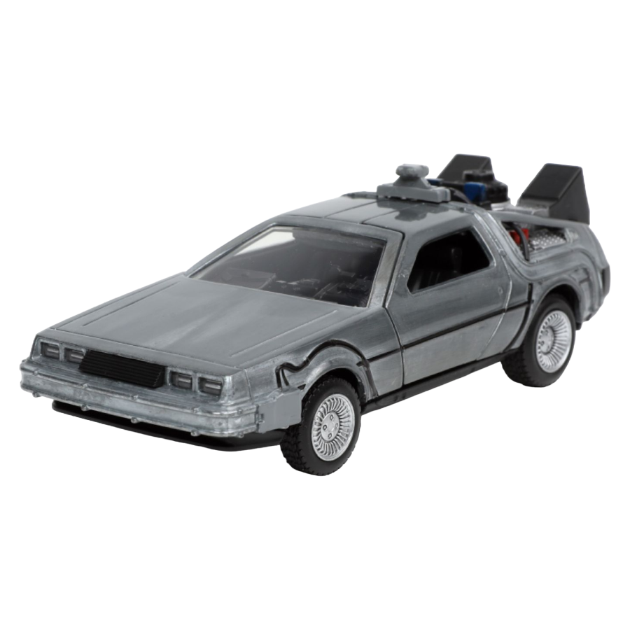 Pop Weasel Image of Back to the Future - Time Machine Free Rolling 1:32 Scale Hollywood Ride - Jada Toys - Die Cast - Image - Pop Weasel