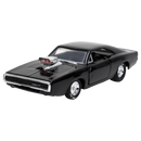 Pop Weasel Image of Fast and Furious 9: The Fast Saga - 1970 Dodge Charger Black 1:32 Scale Hollywood Ride - Jada Toys