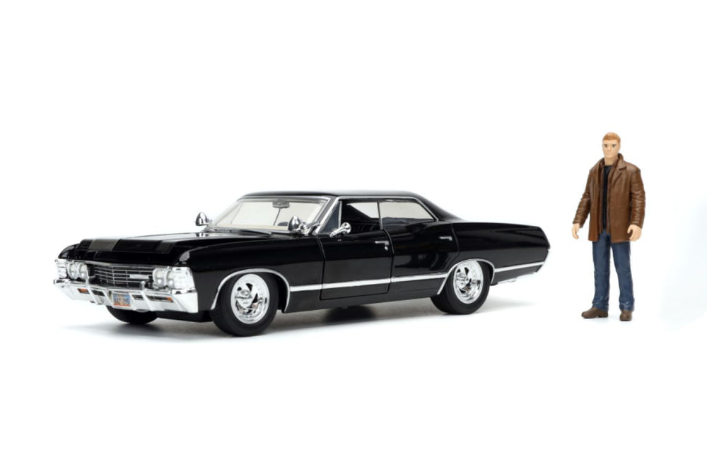 Image Pop Weasel - Image 11 of Supernatural - '67 Chevy Impala with Dean 1:24 Scale Hollywood Ride - Jada Toys - Diecast - Image - Pop Weasel