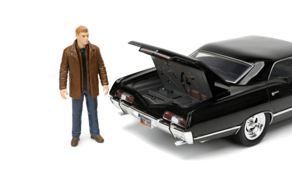 Image Pop Weasel - Image 13 of Supernatural - '67 Chevy Impala with Dean 1:24 Scale Hollywood Ride - Jada Toys - Diecast - Image - Pop Weasel