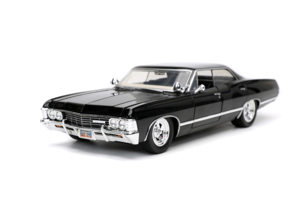 Image Pop Weasel - Image 16 of Supernatural - '67 Chevy Impala with Dean 1:24 Scale Hollywood Ride - Jada Toys - Diecast - Image - Pop Weasel