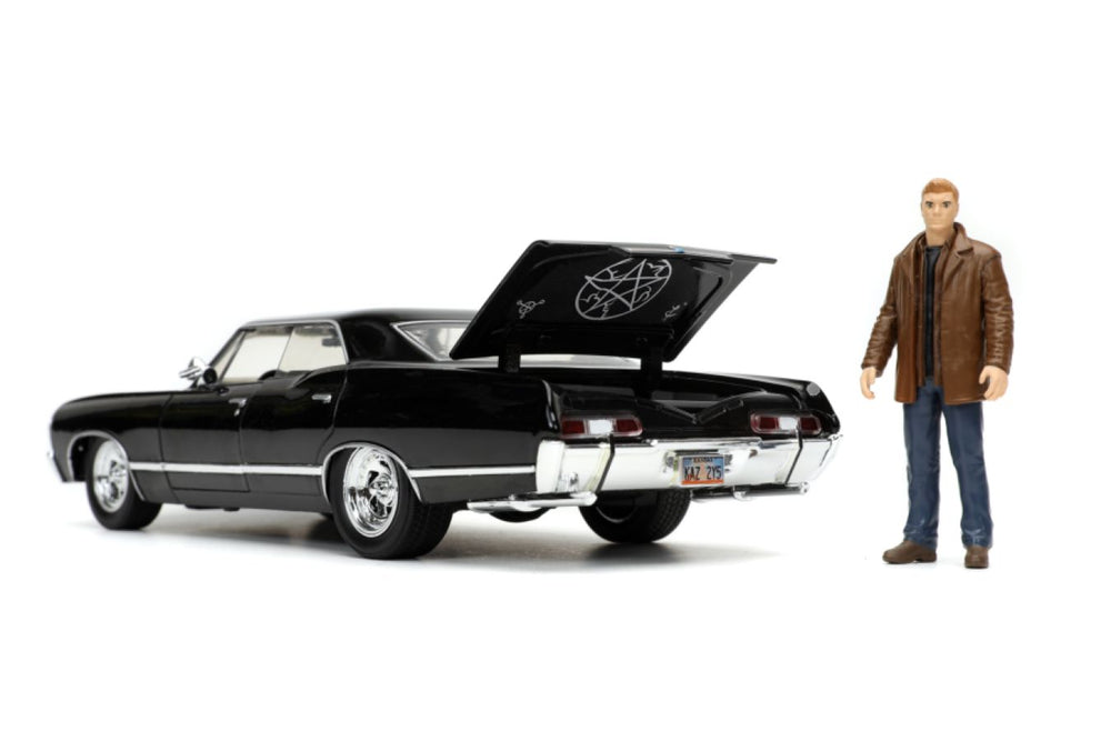 Image Pop Weasel - Image 17 of Supernatural - '67 Chevy Impala with Dean 1:24 Scale Hollywood Ride - Jada Toys - Diecast - Image - Pop Weasel