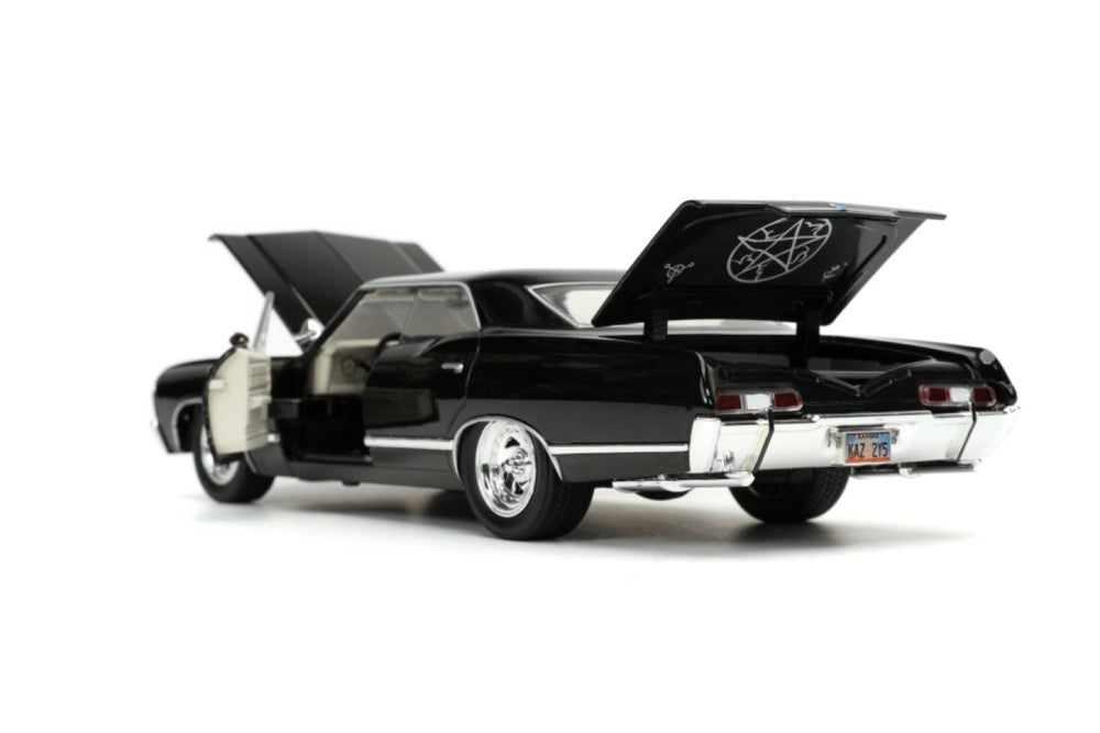 Image Pop Weasel - Image 18 of Supernatural - '67 Chevy Impala with Dean 1:24 Scale Hollywood Ride - Jada Toys - Diecast - Image - Pop Weasel