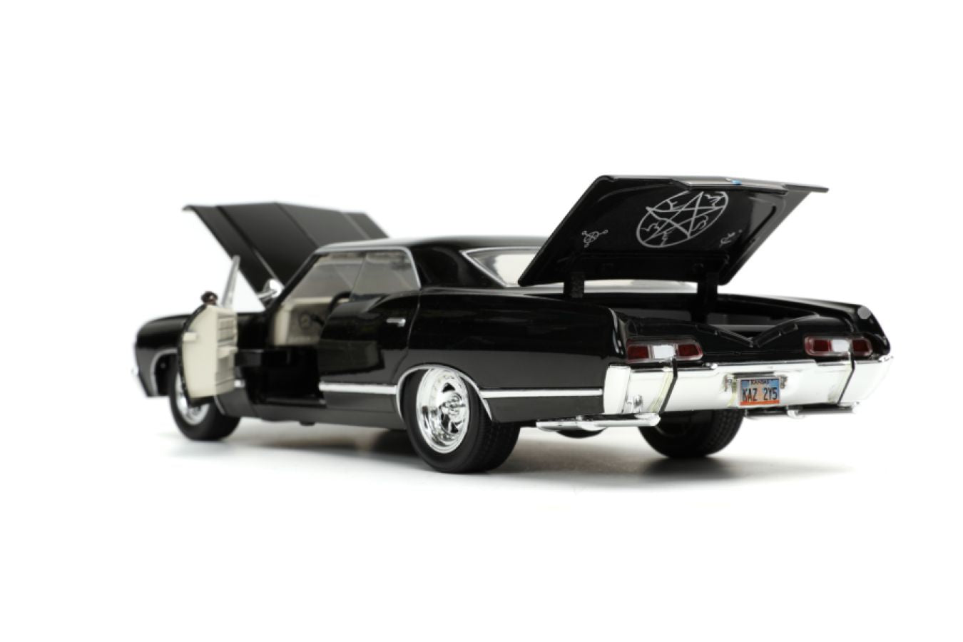 Image Pop Weasel - Image 18 of Supernatural - '67 Chevy Impala with Dean 1:24 Scale Hollywood Ride - Jada Toys