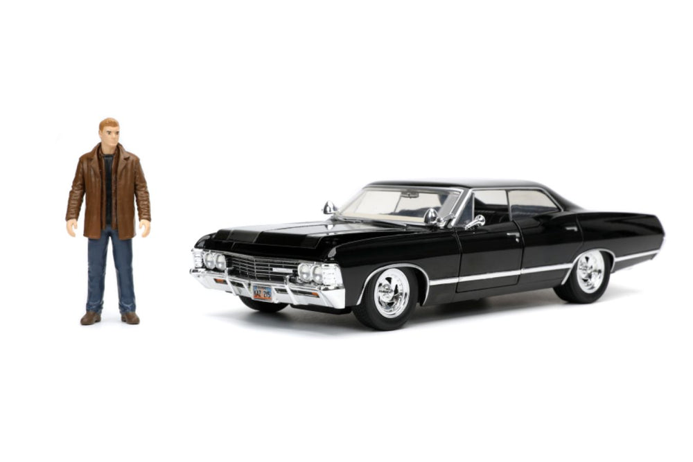 Image Pop Weasel - Image 20 of Supernatural - '67 Chevy Impala with Dean 1:24 Scale Hollywood Ride - Jada Toys - Diecast - Image - Pop Weasel