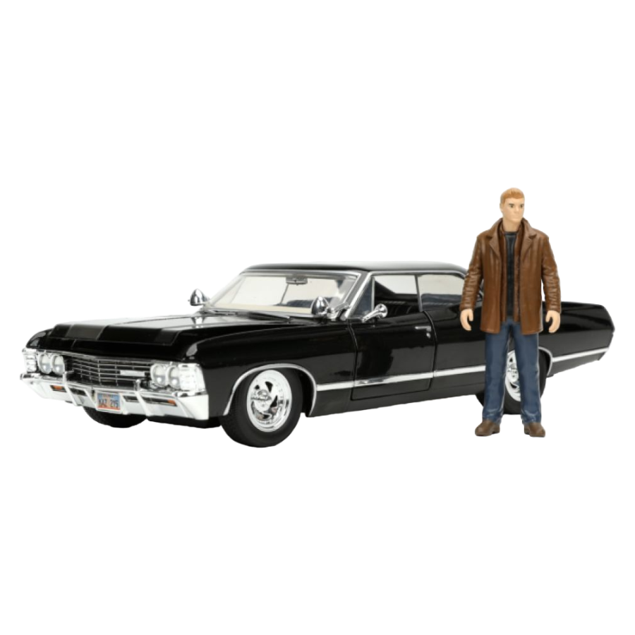 Supernatural - '67 Chevy Impala with Dean 1:24 Scale Hollywood Ride - Jada Toys image - Diecast - Image - Pop Weasel