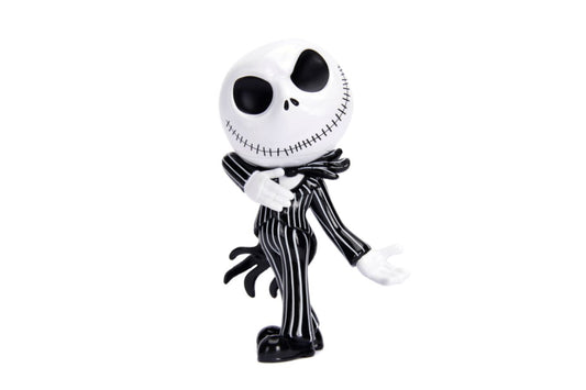 Pop Weasel - Image 2 of The Nightmare Before Christmas - Jack Skellington Glow-in-the-dark 4" Diecast MetalFig - Jada Toys