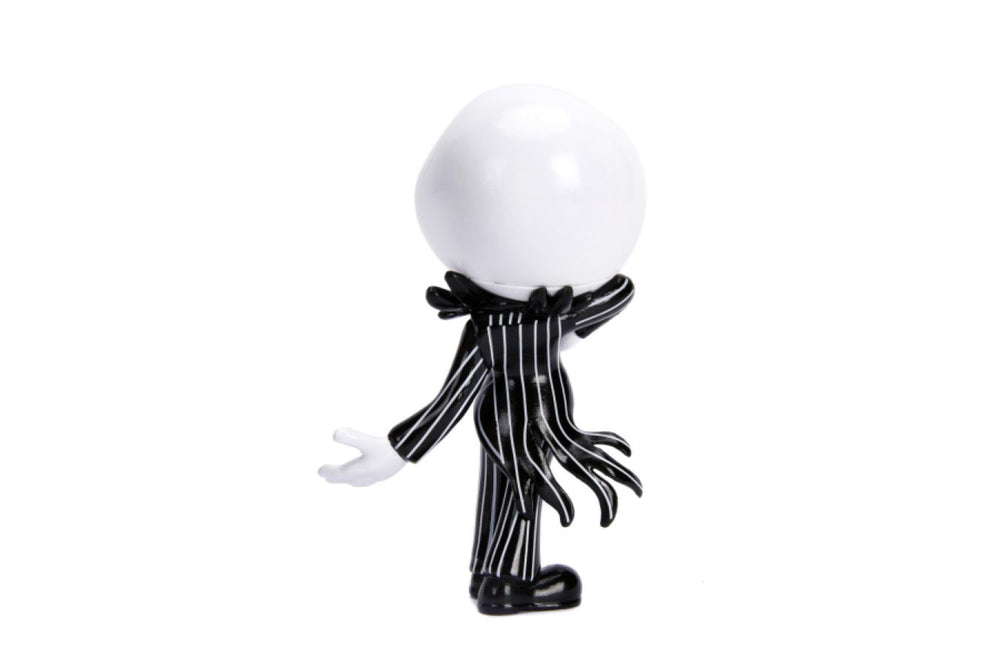 Pop Weasel - Image 4 of The Nightmare Before Christmas - Jack Skellington Glow-in-the-dark 4" Diecast MetalFig - Jada Toys - Statue - Image - Pop Weasel