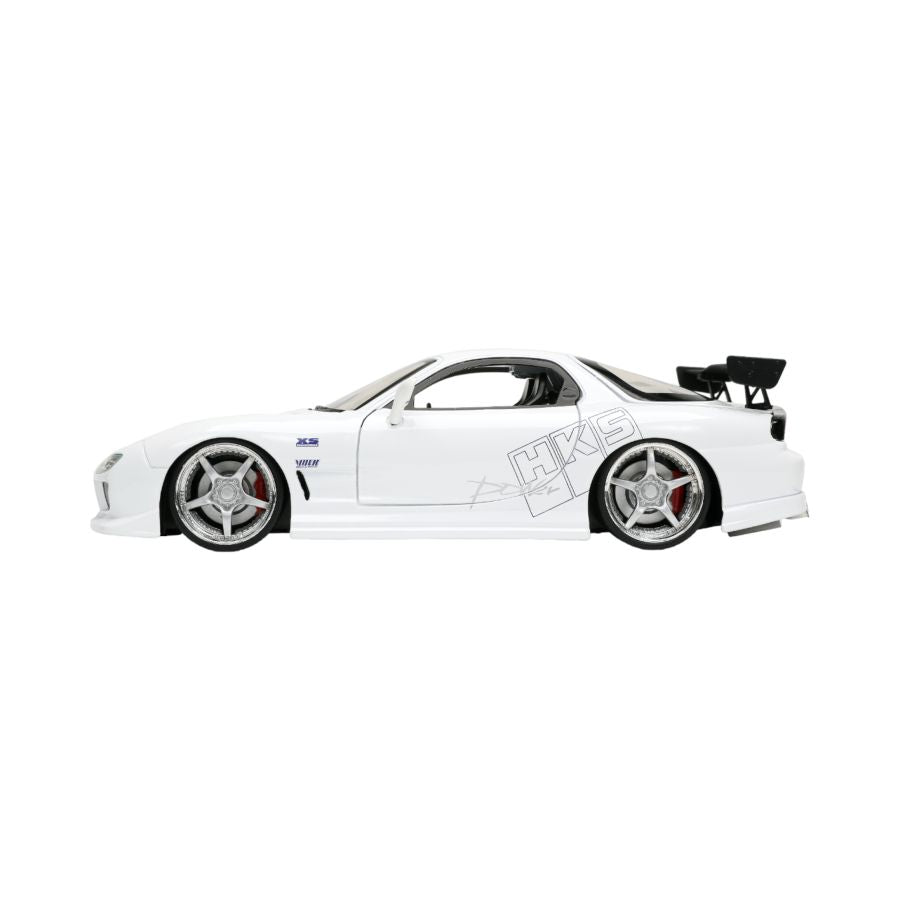 Image Pop Weasel - Image 2 of Fast and Furious - 1993 Mazda RX-7 FD3S-Wide 1:24 Scale Hollywood Ride - Jada Toys - Die-Cast - Image - Pop Weasel