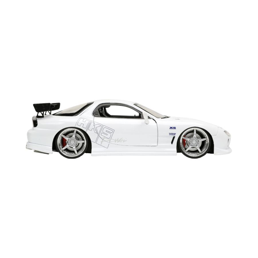 Image Pop Weasel - Image 3 of Fast and Furious - 1993 Mazda RX-7 FD3S-Wide 1:24 Scale Hollywood Ride - Jada Toys