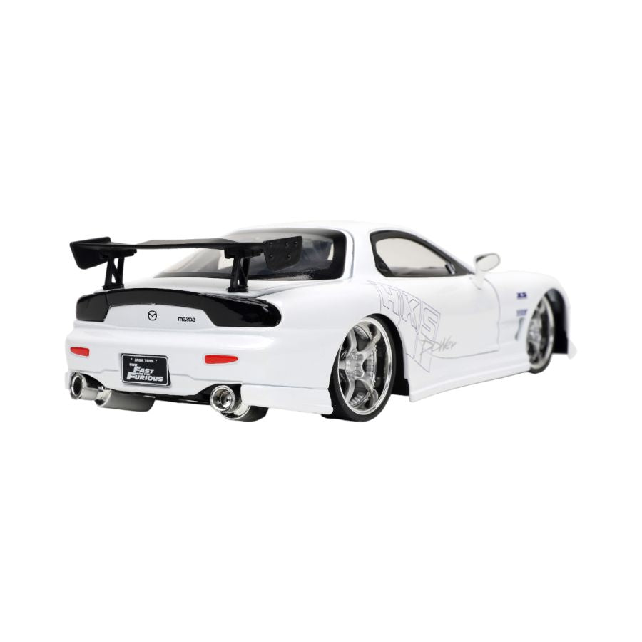 Image Pop Weasel - Image 4 of Fast and Furious - 1993 Mazda RX-7 FD3S-Wide 1:24 Scale Hollywood Ride - Jada Toys - Die-Cast - Image - Pop Weasel