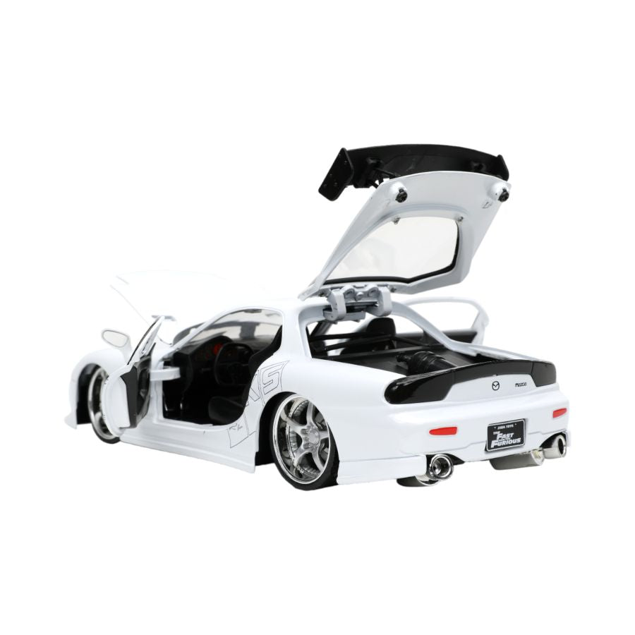 Image Pop Weasel - Image 8 of Fast and Furious - 1993 Mazda RX-7 FD3S-Wide 1:24 Scale Hollywood Ride - Jada Toys