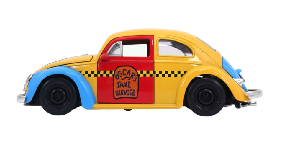 Pop Weasel - Image 3 of Sesame St - 1959 VW Beetle 1:24 Scale HR w/Oscar - Jada Toys - Die Cast - Image - Pop Weasel