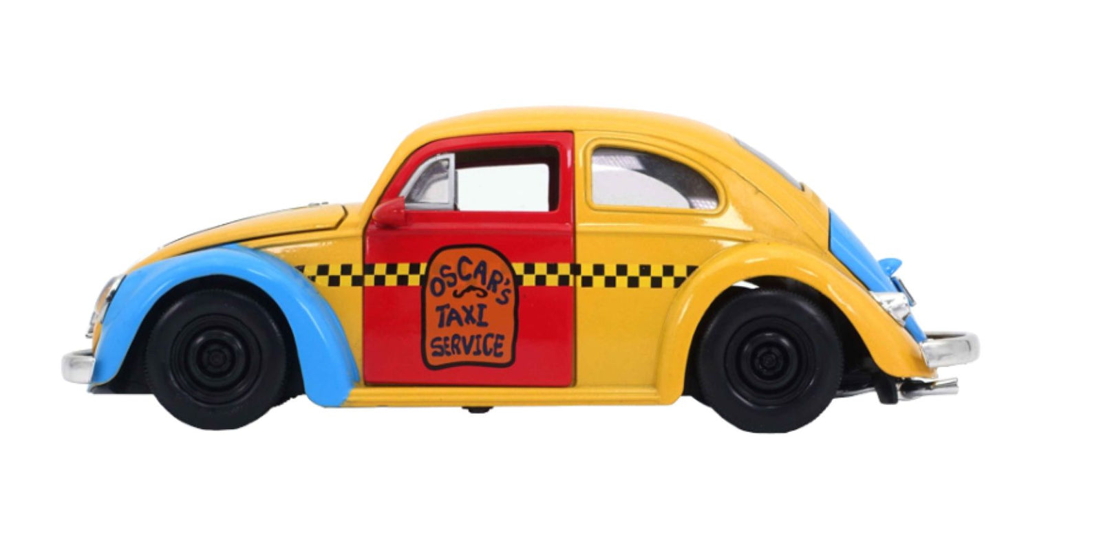 Pop Weasel - Image 3 of Sesame St - 1959 VW Beetle 1:24 Scale HR w/Oscar - Jada Toys