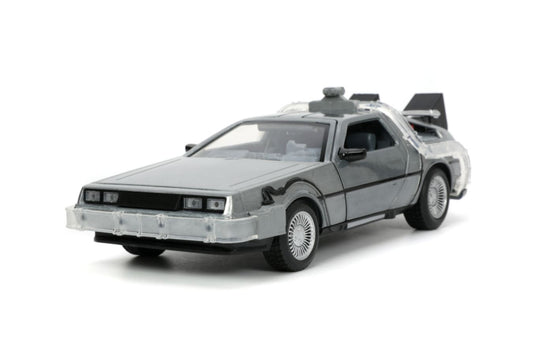 Pop Weasel - Image 2 of Back to the Future - Time Machine 1:24 Scale Hollywood Ride - Jada Toys