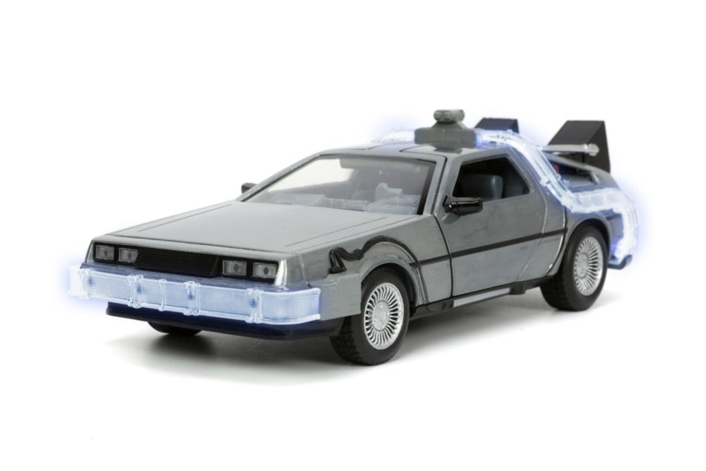 Pop Weasel - Image 3 of Back to the Future - Time Machine 1:24 Scale Hollywood Ride - Jada Toys - Die Cast - Image - Pop Weasel