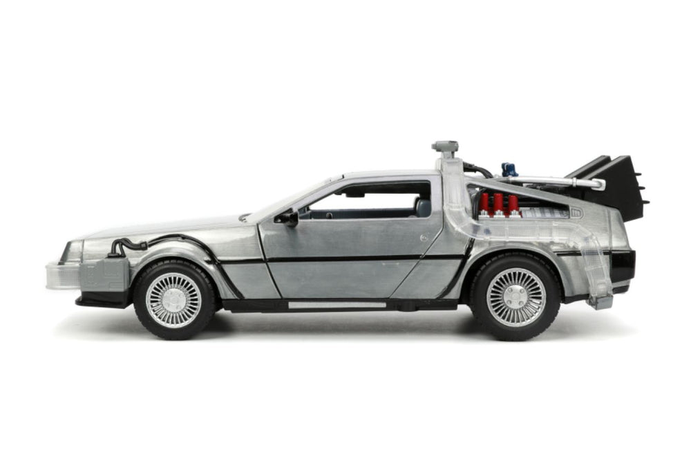 Pop Weasel - Image 4 of Back to the Future - Time Machine 1:24 Scale Hollywood Ride - Jada Toys - Die Cast - Image - Pop Weasel