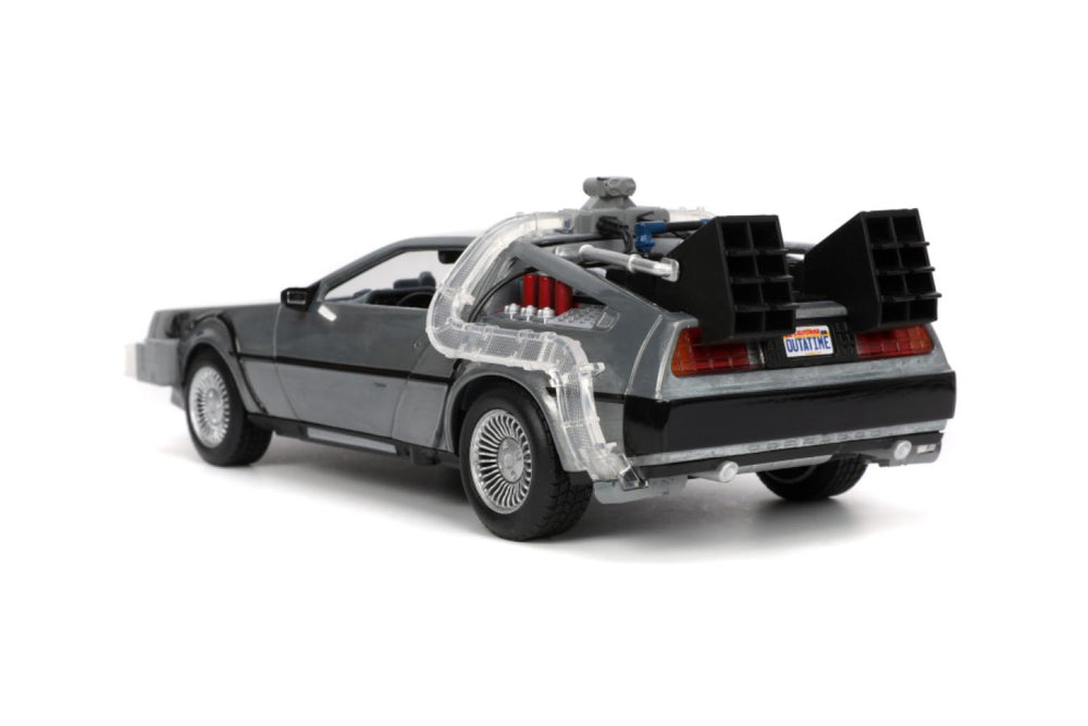 Pop Weasel - Image 5 of Back to the Future - Time Machine 1:24 Scale Hollywood Ride - Jada Toys - Die Cast - Image - Pop Weasel