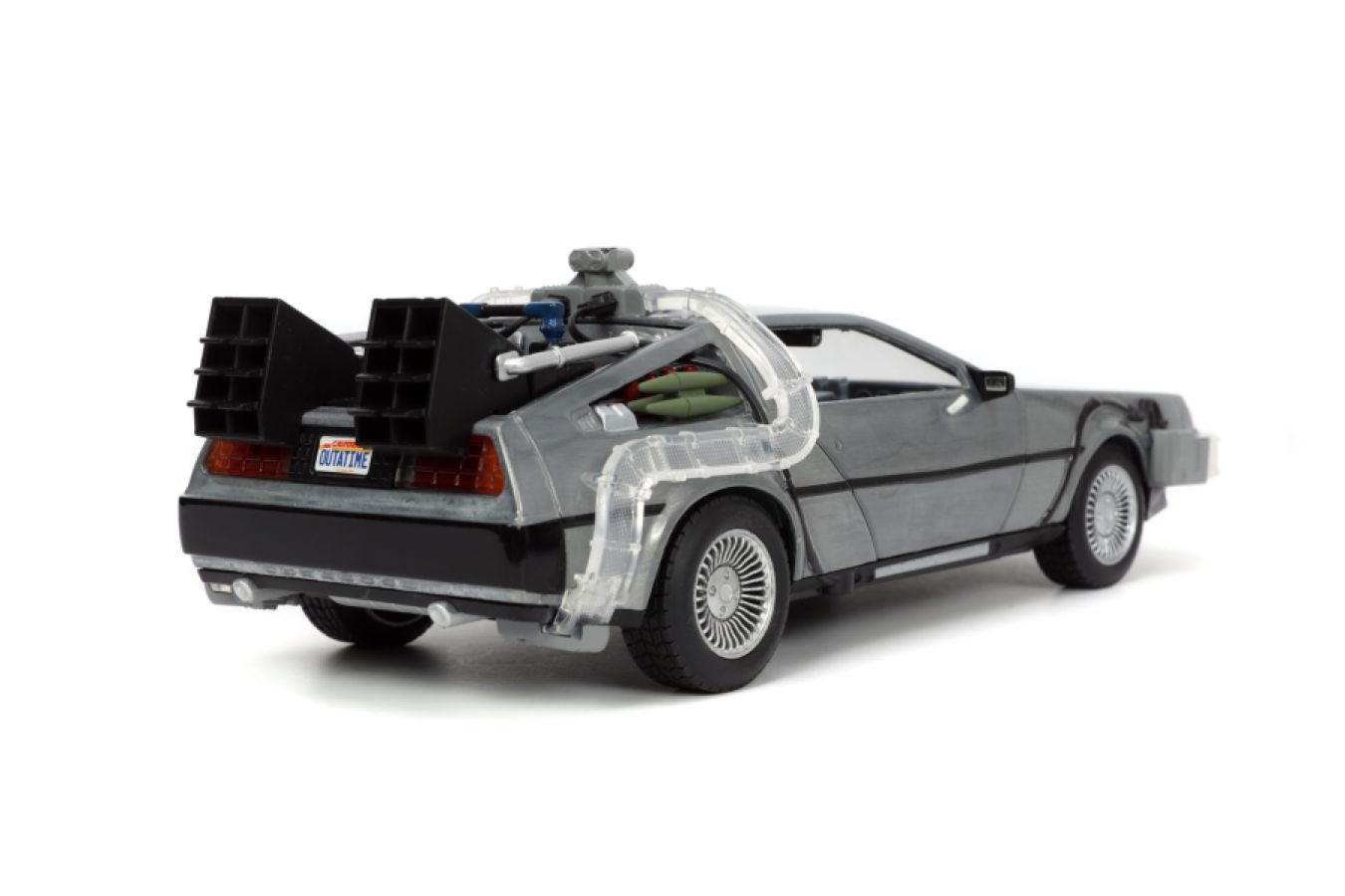 Pop Weasel - Image 7 of Back to the Future - Time Machine 1:24 Scale Hollywood Ride - Jada Toys