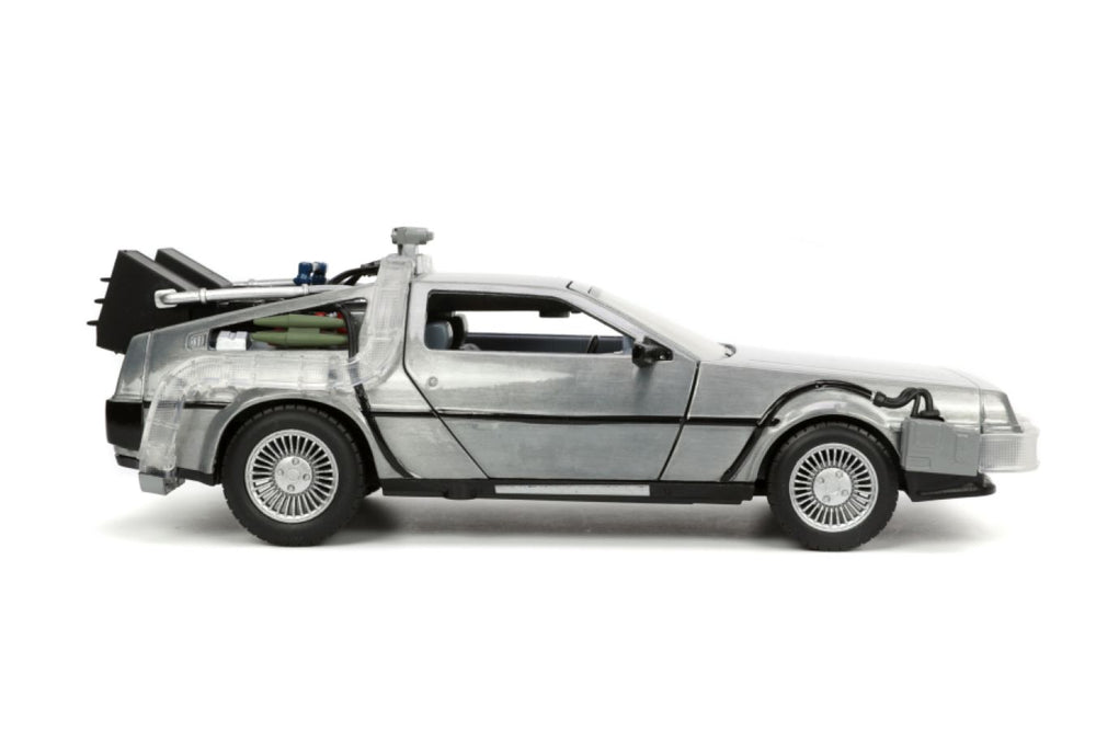 Pop Weasel - Image 8 of Back to the Future - Time Machine 1:24 Scale Hollywood Ride - Jada Toys - Die Cast - Image - Pop Weasel