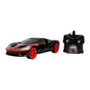 Marvel Comics - 2017 Ford GT (Mile Morales) 1:16 Scale Remote Control Car - Jada Toys