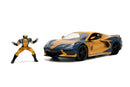 Pop Weasel - Image 3 of Marvel Comics - Wolverine & 2020 Chevy Corvette 1:24 Scale - Jada Toys