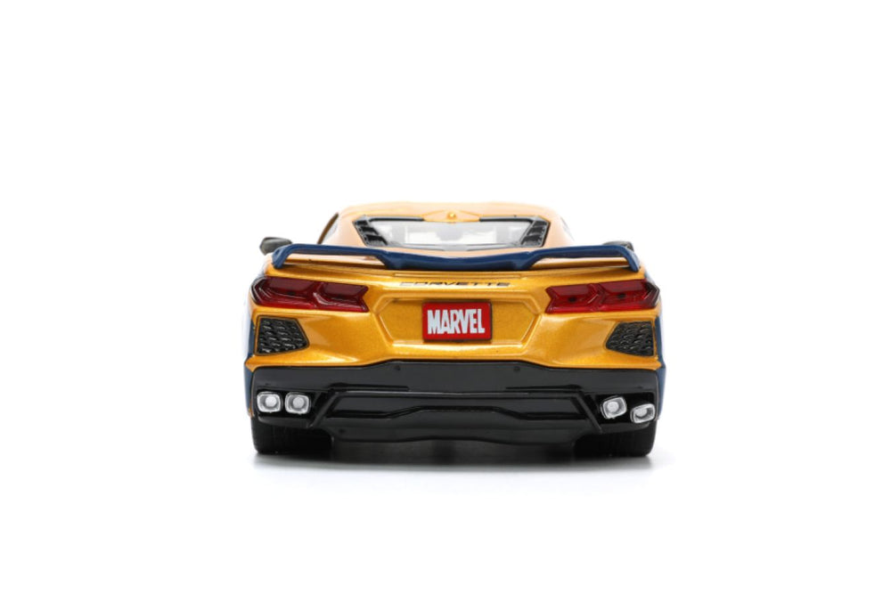 Pop Weasel - Image 9 of Marvel Comics - Wolverine & 2020 Chevy Corvette 1:24 Scale - Jada Toys - Die Cast - Image - Pop Weasel