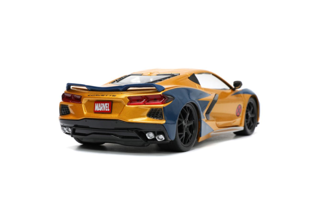 Pop Weasel - Image 10 of Marvel Comics - Wolverine & 2020 Chevy Corvette 1:24 Scale - Jada Toys - Die Cast - Image - Pop Weasel