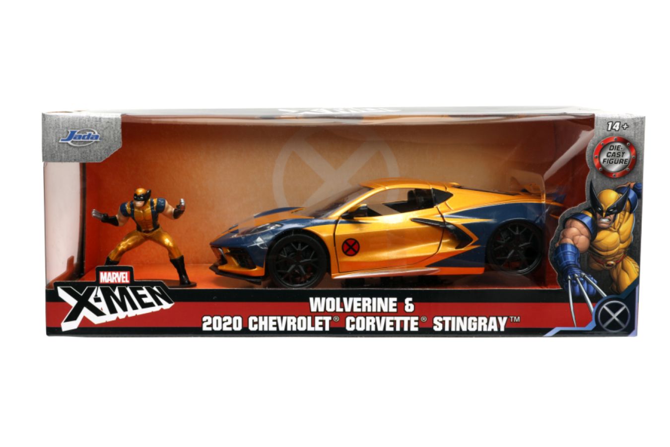 Pop Weasel - Image 17 of Marvel Comics - Wolverine & 2020 Chevy Corvette 1:24 Scale - Jada Toys