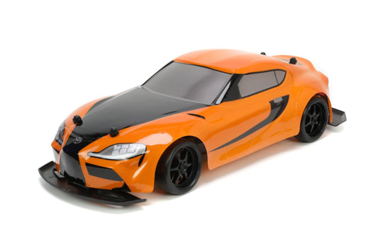 Image Pop Weasel - Image 2 of Fast & Furious - Han&#039;s 2020 Toyota GR Supra 1:10 Scale Remote Control Car - Jada Toys