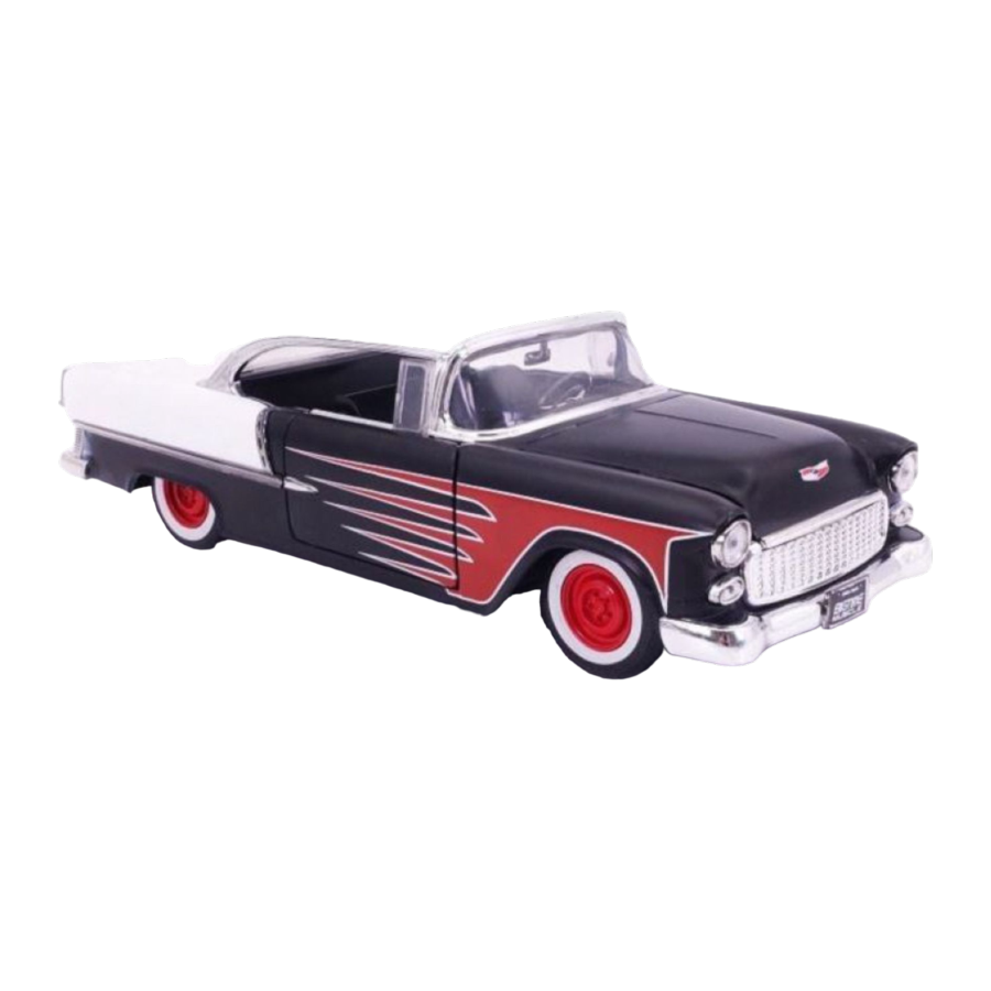 Big Time Muscle - 1955 Chevrolet Bel Air 1:24 Scale - Jada Toys - Die-Cast - Image - Pop Weasel