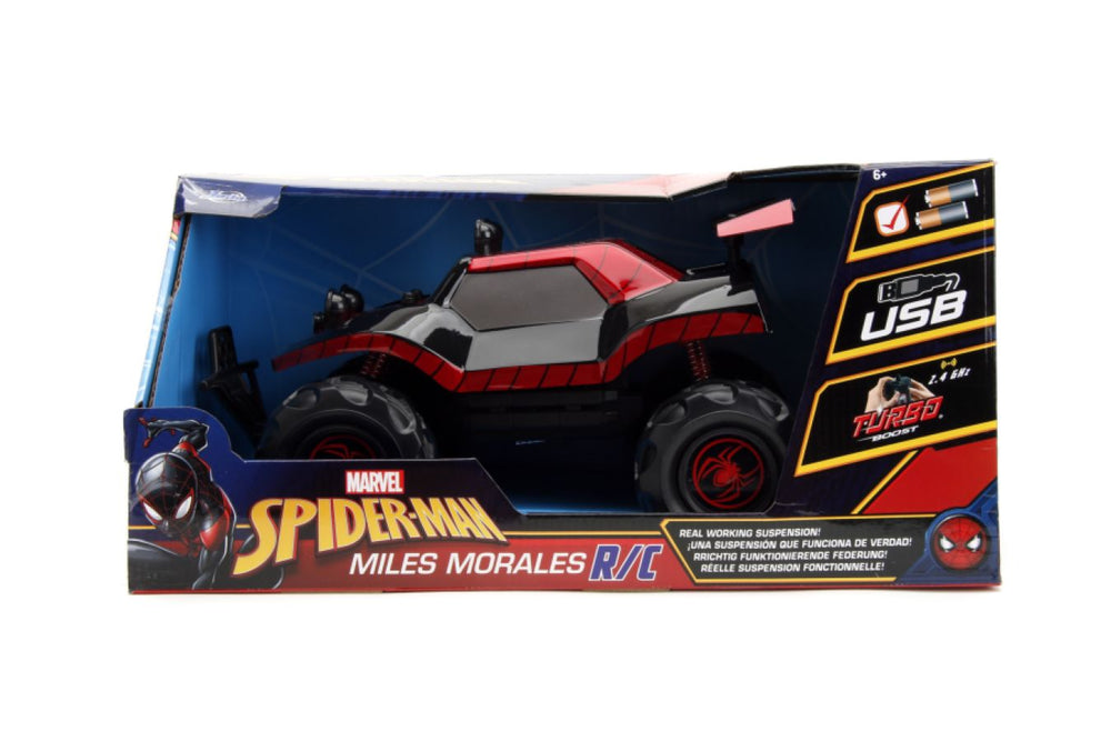 Image Pop Weasel - Image 7 of Marvel Comics - Spider-Man (Miles Morales) Buggy 1:14 Scale Remote Control Car - Jada Toys - Remote Control Car - Image - Pop Weasel